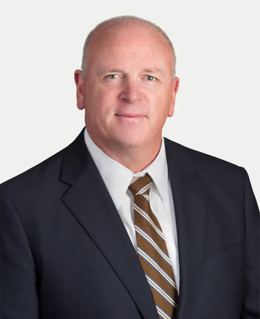 headshot of john faber, williams mullen partner