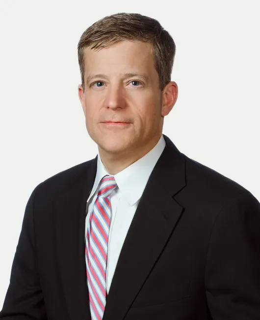 headshot of patrick hanes, williams mullen partner