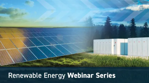 Renewable Energy Webinar Series Photo